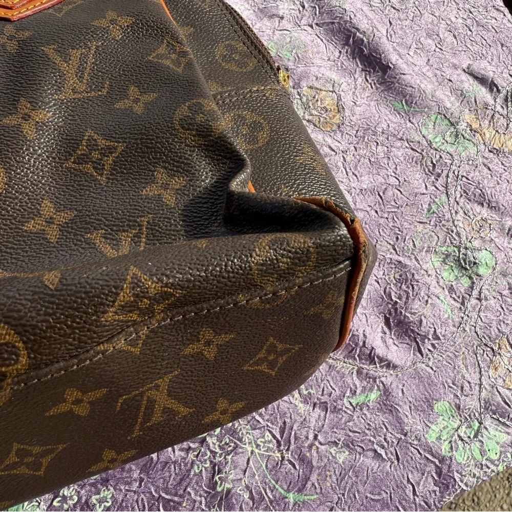 Louis Vuitton Dark Brown Monogram Satchel - Picture 10 of 13